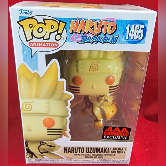 Naruto uzumaki (kurama link mode) aaa anime exclusive # 1465 (nib) - Picture 2 of 7